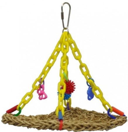 Picture of A&E Cage AE01401 Happy Beaks Hanging Vine Mat for Small Birds
