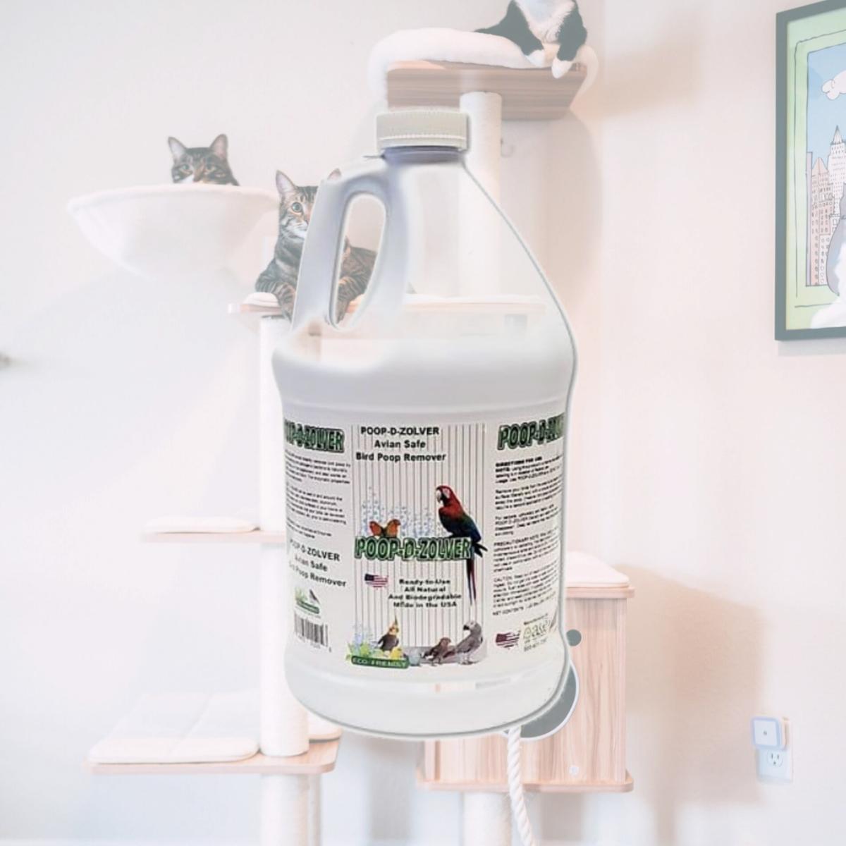 Picture of AE Cage AE01525 Poop D Zolver Bird Poop Remover Lime Coconut Scent