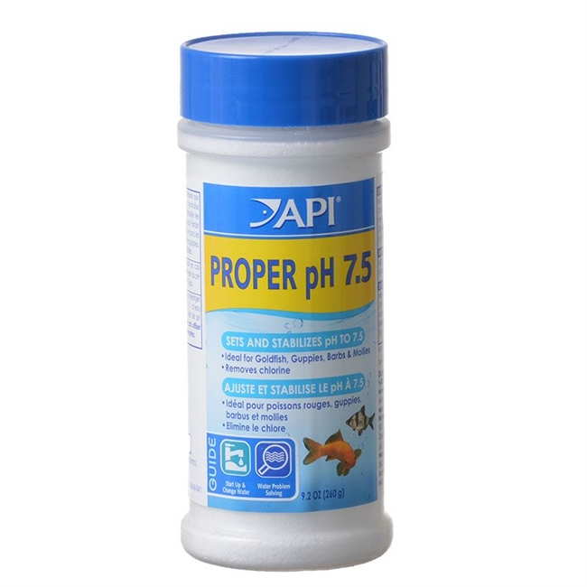 Picture of API AP037C Proper pH Adjuster for Aquariums pH 7.5 - 260 Gram Jar