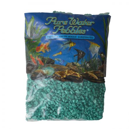 Picture of Pure Water Pebbles 70341 Aquarium Gravel&#44; Emerald Green Frost