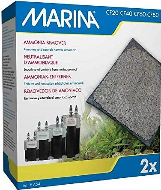 Picture of Marina XA0054 Canister Filter Replacement Zeolite Ammonia Remover&#44; 2 Count