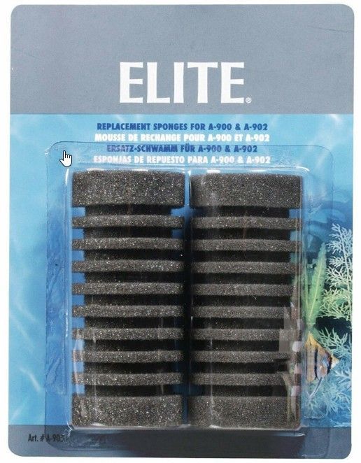 Picture of Elite XA0905 Elite Biofoam Double Sponge Filter Replacement Sponge - 2 Count