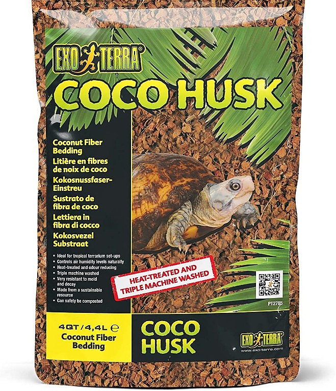 Picture of Exo-Terra XPT2785 Coco Husk Loose Tropical Terrarium Reptile Substrate