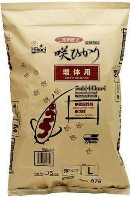 Picture of Hikari HK41884 33 lbs Saki-Hikari Growth Enhancing Koi Food - Large Pellets