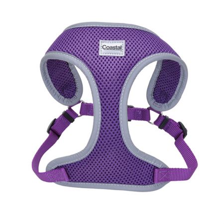 Picture of Coastal Pet 6487 PUR 19-23 in. Comfort Soft Reflective Wrap Adjustable Dog Harness&#44; Purple