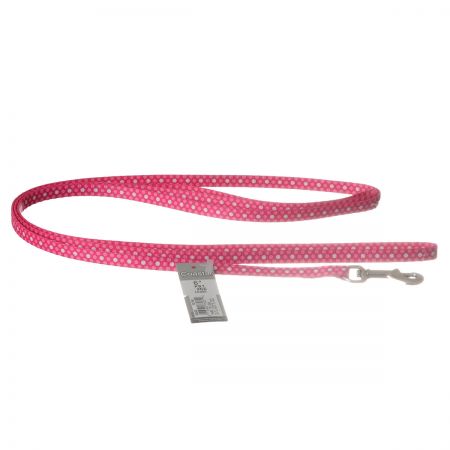 Picture of Coastal Pet 366PDT 6 ft. x 0.37 in. Pet Attire Styles Polka Dot Dog Leash&#44; Pink