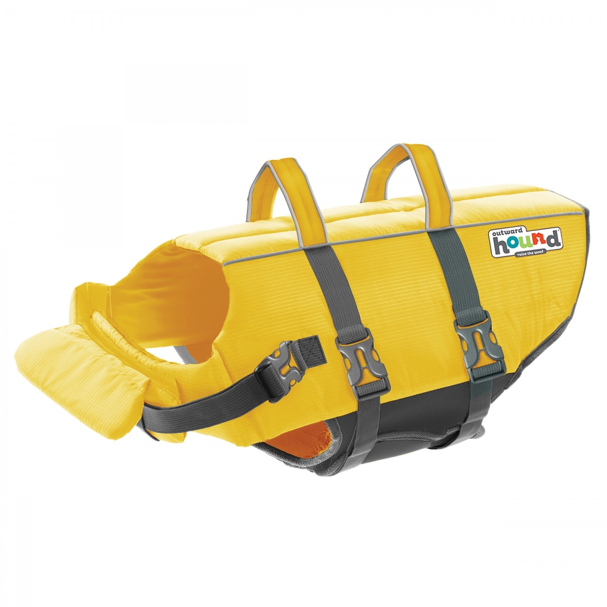 Picture of Outward Hound KY70355 11-15 in. Hound Granby Splash Dog Life Jacket&#44; Yellow - Extra Small