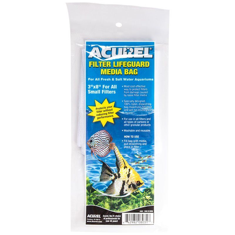 Picture of Acurel PC08031 8 x 3 in. Filter Lifeguard Media Bag with Drawstring
