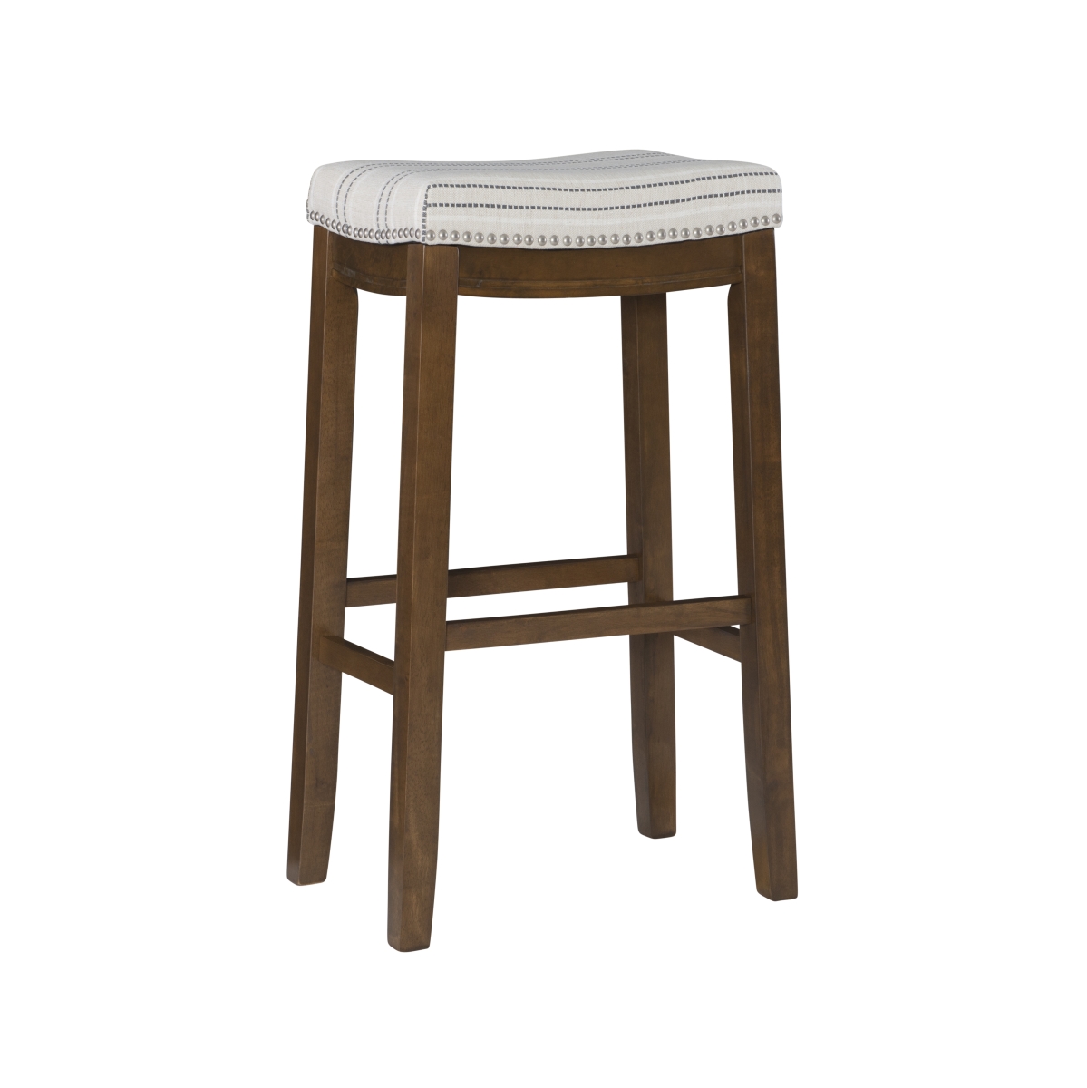 Picture of Linon Home Decor BS229NAT01U 32 x 18.75 x 13 in. Claridge Natural Bar Stool