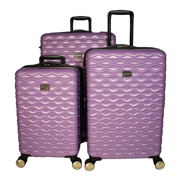 Picture of Kathy Ireland KI115-ST3-LAV Maisy Hardside Spinner Luggage Set, Lavender - 3 Piece