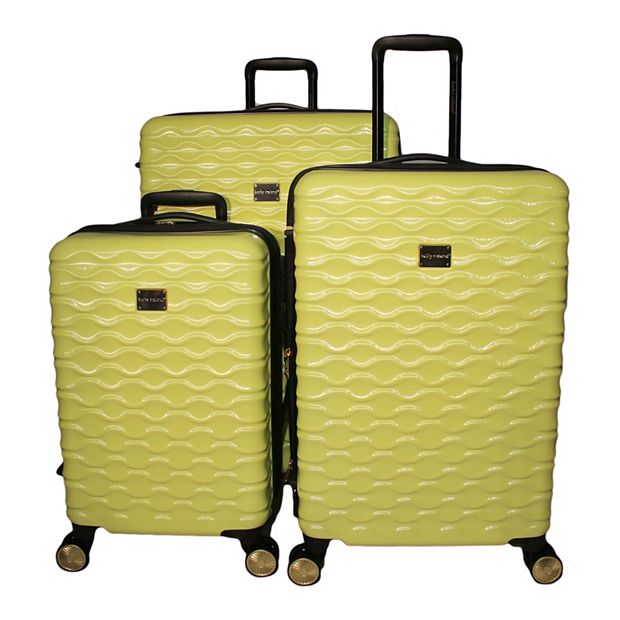Picture of Kathy Ireland KI115-ST3-YEL Maisy Hardside Spinner Luggage Set, Yellow - 3 Piece