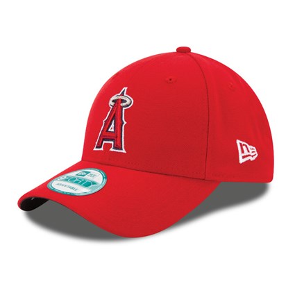 Picture of New Era 10047503 Mens Los Angeles Angels MLB 940 Adjustable Cap&#44; Red