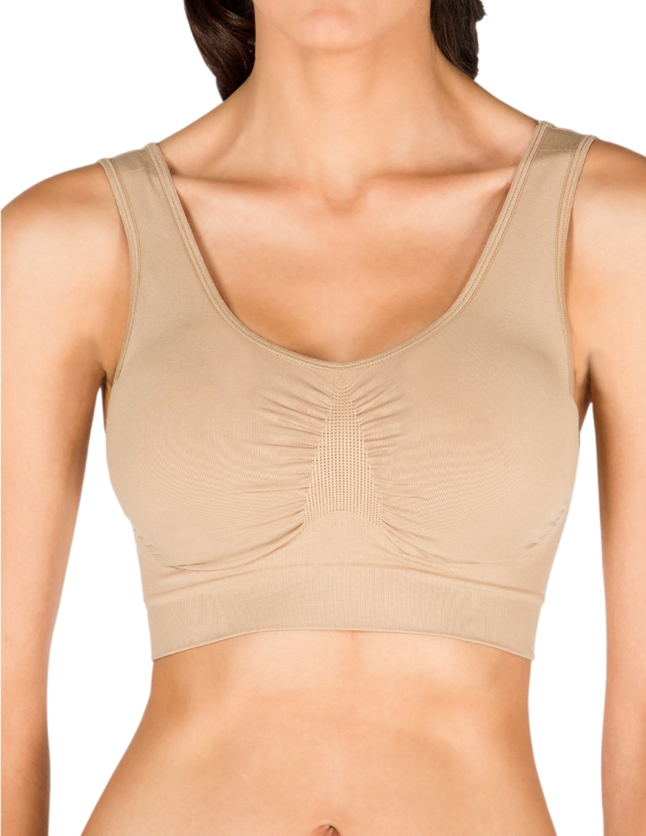 Versatile Everyday Comfy Bra -  Nude L