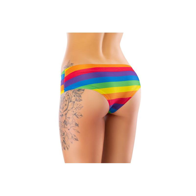 CPP-12 Slip Comfortable Panties with Impressive Prints - Pride - Pride - Medium