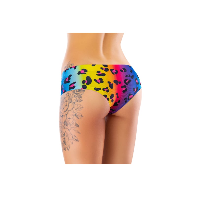 CPC-14 Slip Comfortable Panties with Impressive Prints - Pride - Cougar - Extra Large