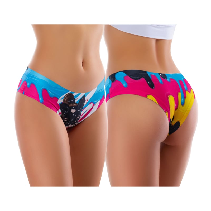 CCA-14 Slip Comfortable Panties with Impressive Prints - Cabal - Aria - Extra Large