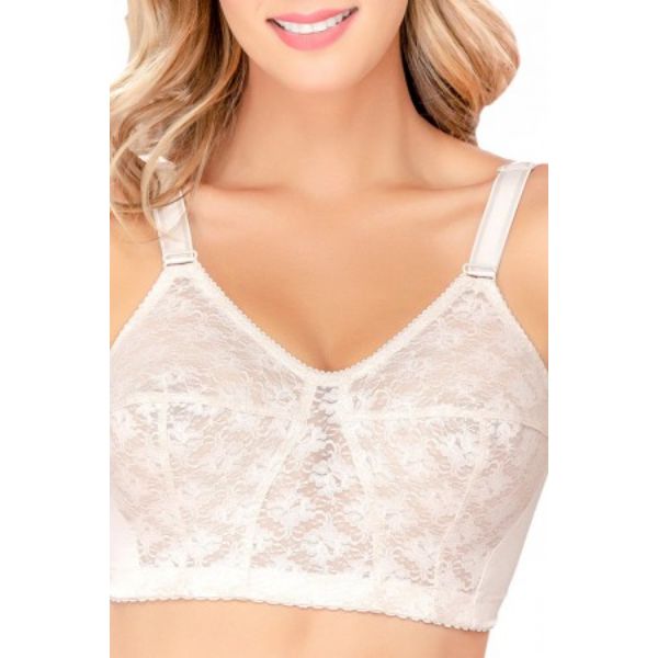 Classic no hoop lace bra -  Nude 34D