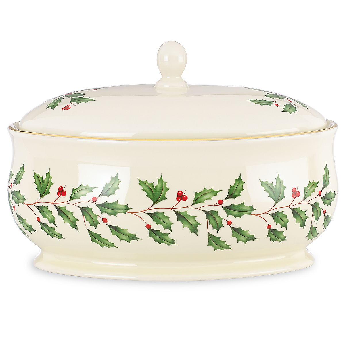 Picture of Lenox 863646 Holiday Dinnerware Covered Dish