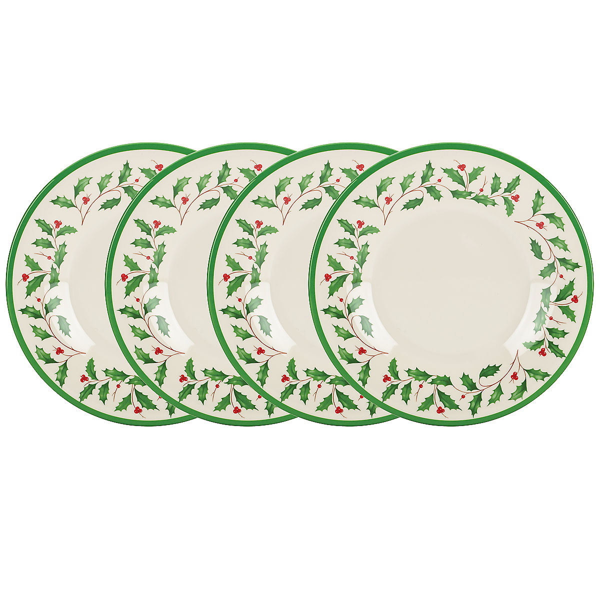 Picture of Lenox 863668 Holiday Melamine Accent Plate Set - Piece 4