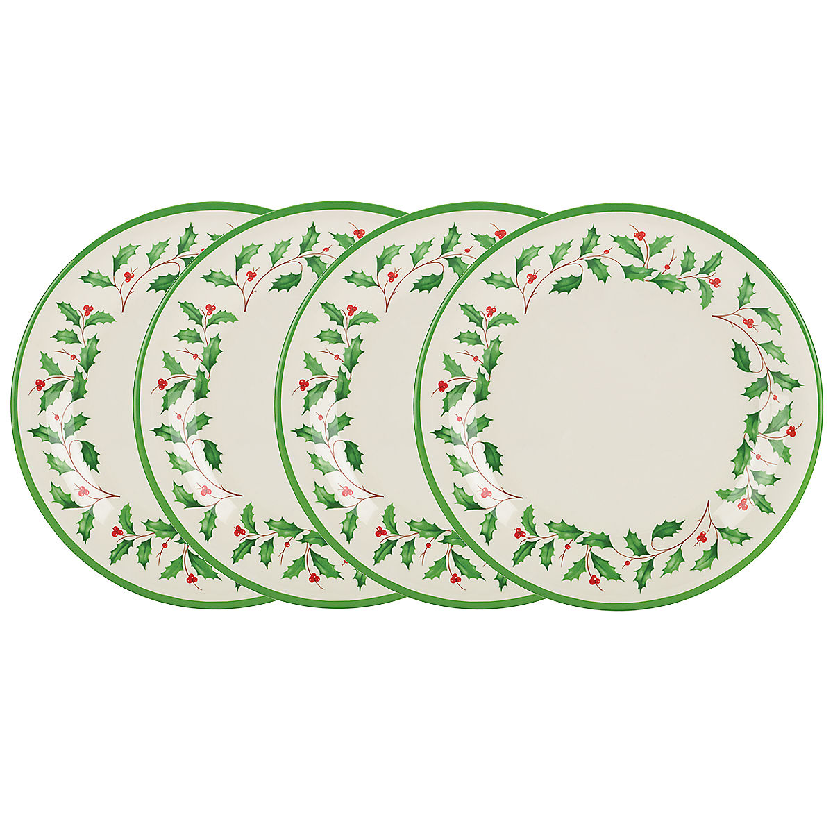Picture of Lenox 863669 Holiday Melamine Dinner Plate Set - Piece 4