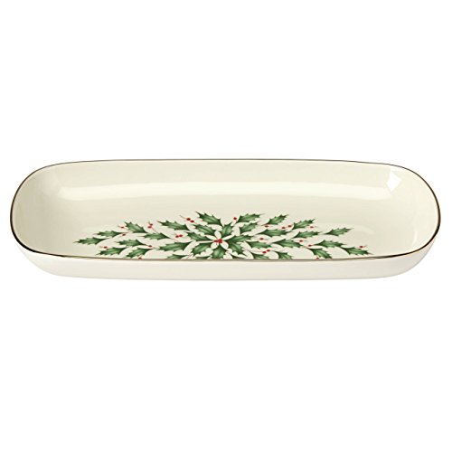 Picture of Lenox 869997 Holiday Dinnerware Bread Tray&#44; 13.5