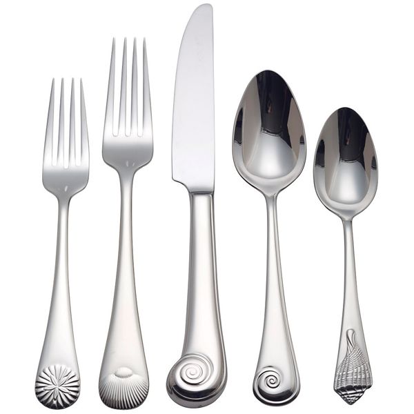 Picture of Reed & Barton 7100805 Sea Shell Flatware 5B Place Set
