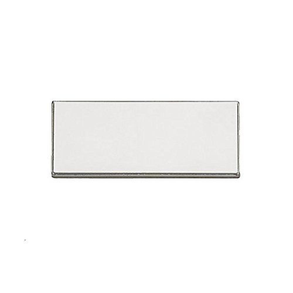 859955 Silver Shiny Nameplate - Purple