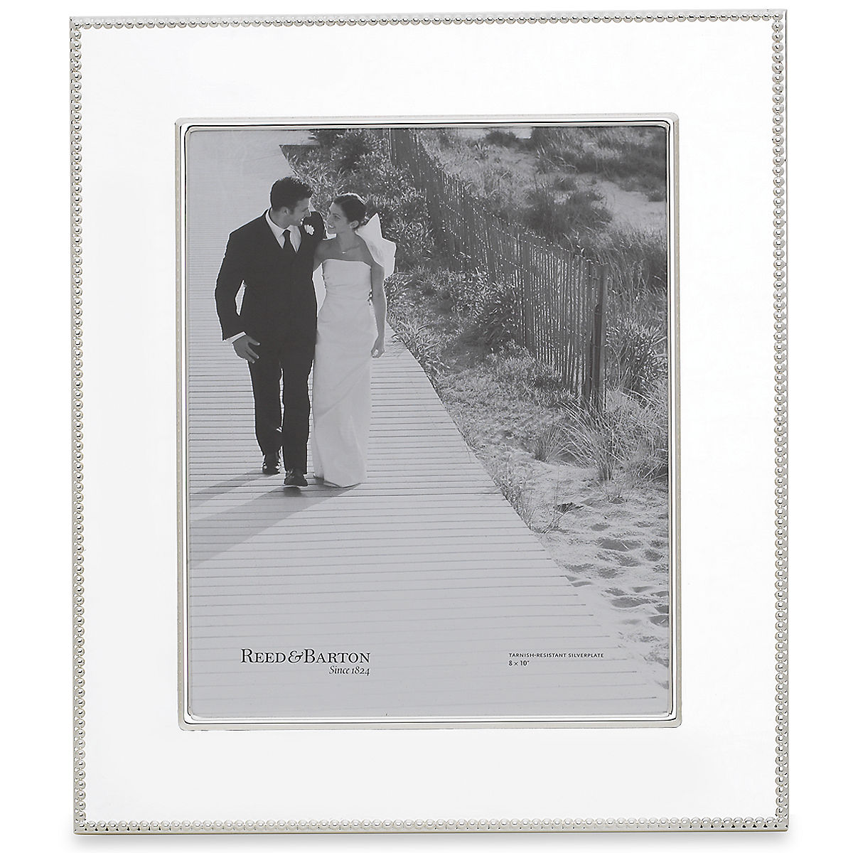 3980 8 x 10 in. Lyndon Silver-Plated Picture Frame