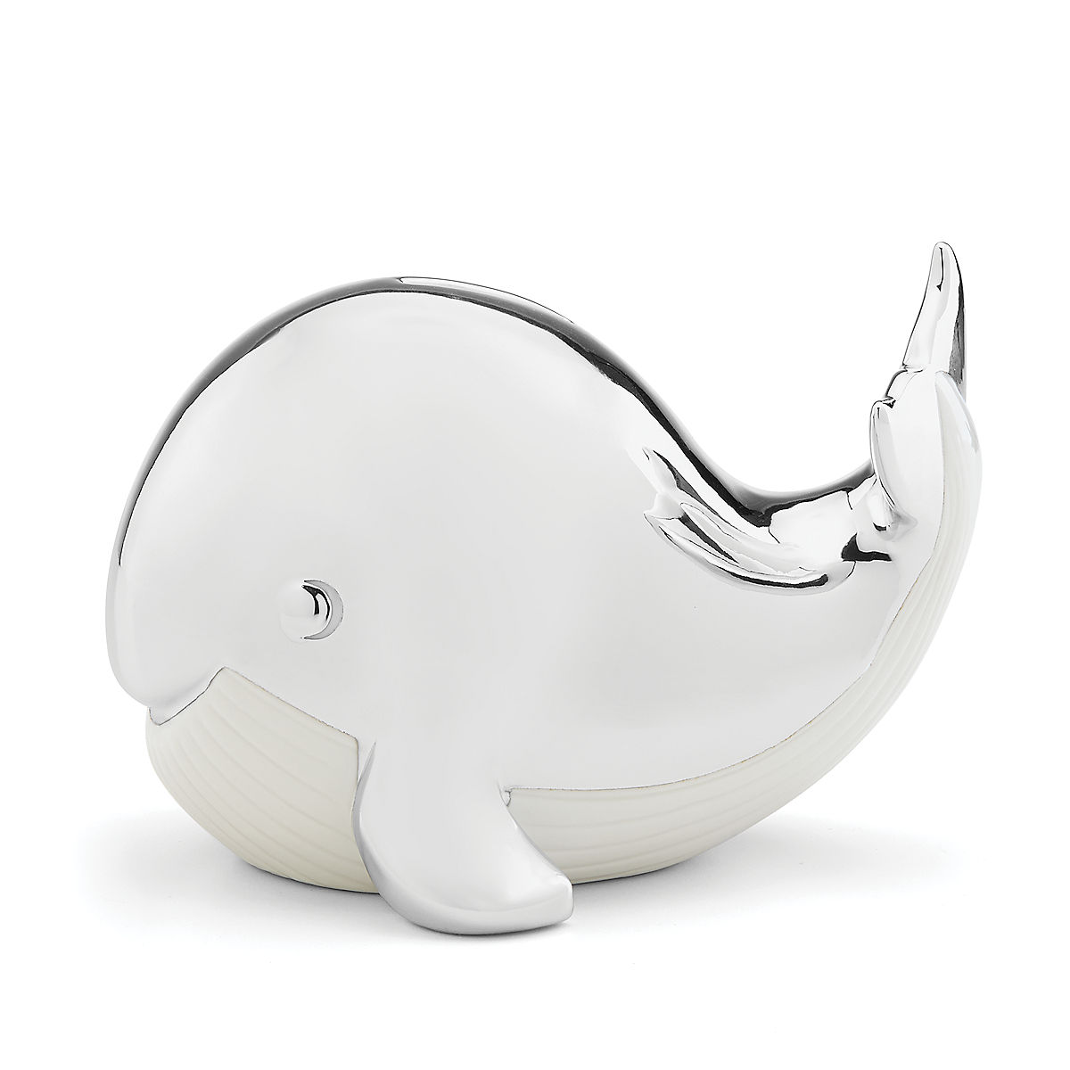 Picture of Reed & Barton 884407 Silver-Plated Mystic Sea Whale Bank