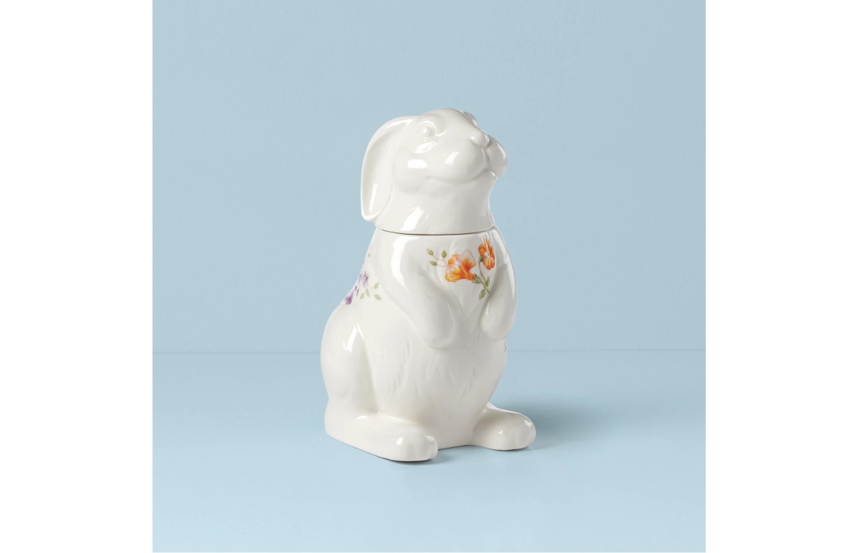 Picture of Lenox 893454 Butterfly Meadow Bunny Cookie Jar