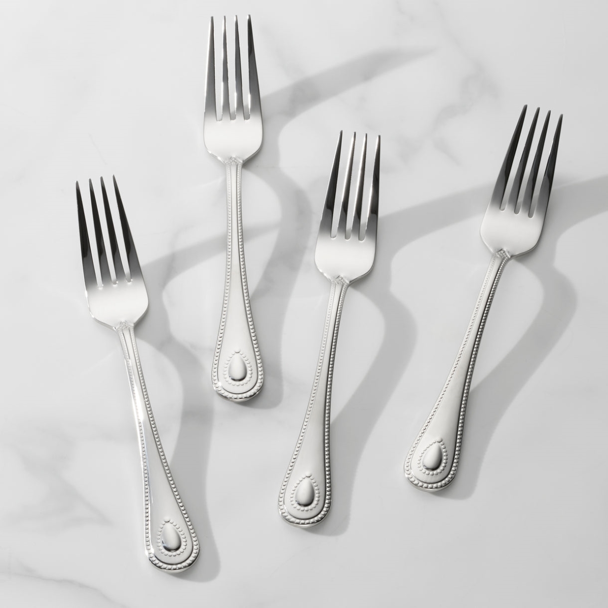 Picture of Lenox 894745 French Perle Salad Fork, Set of 4