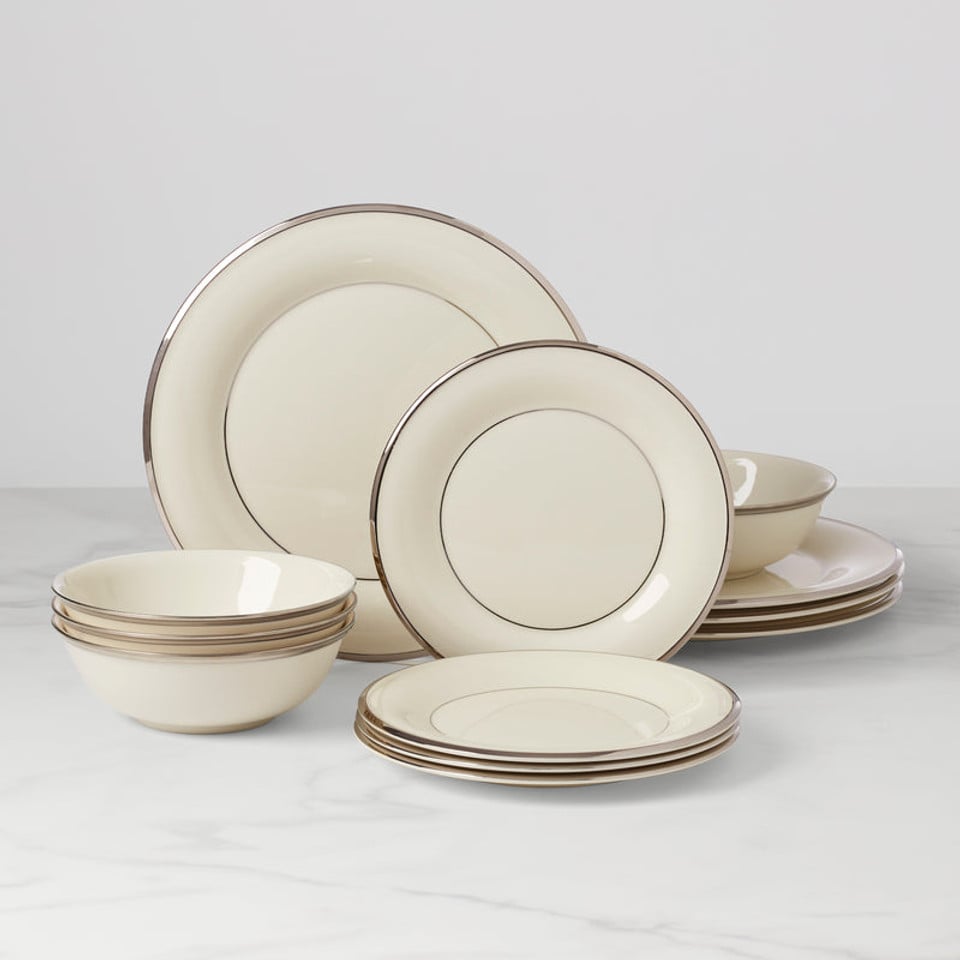 Picture of Lenox 896065 Solitaire Dinnerware Set, 12 Piece