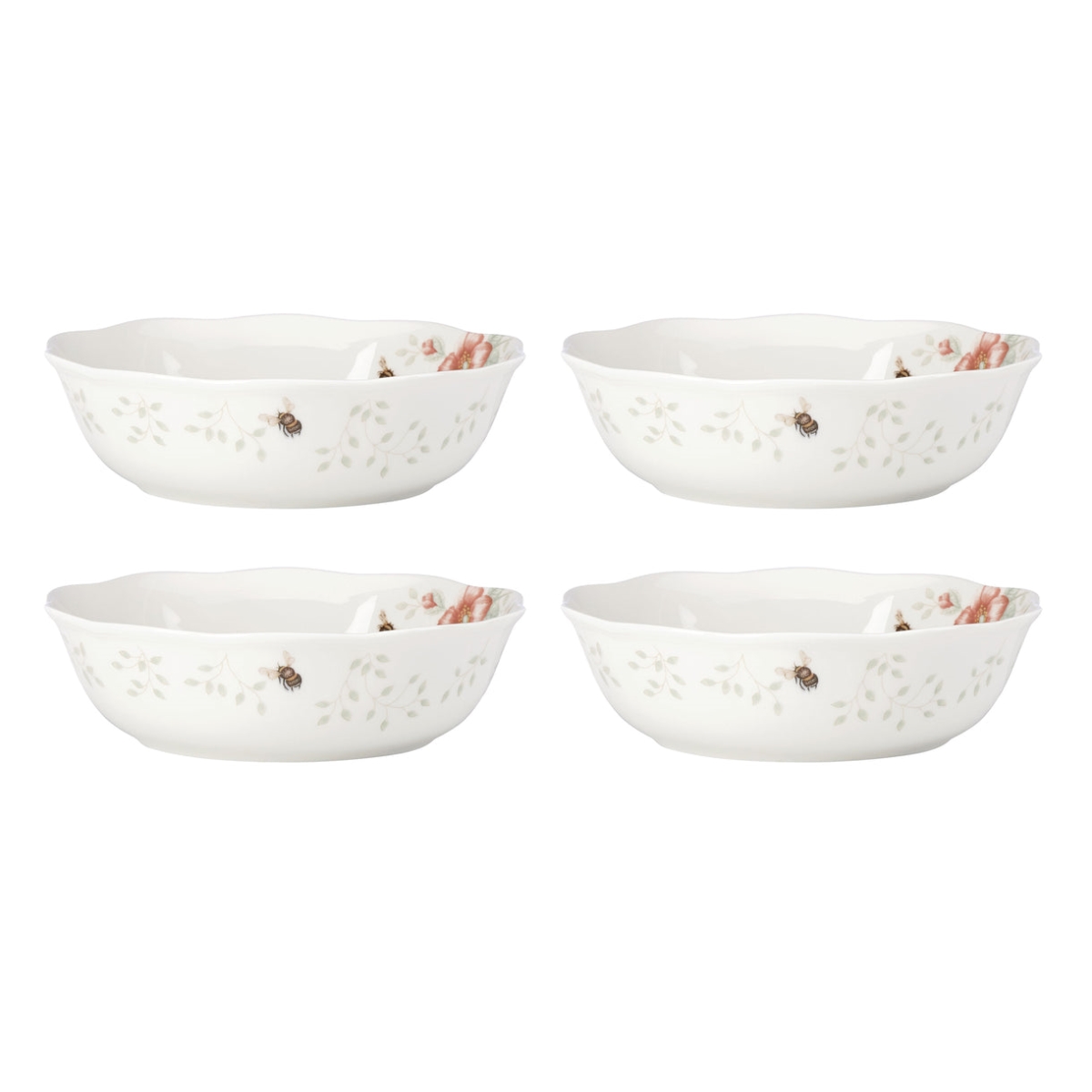 Picture of Lenox 896510 Butterfly Meadow Dinnerware Soup Bowl, Set of 4