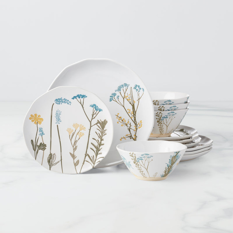 Picture of Lenox 896601 Wildflowers Dinnerware Dab Set, 12 Piece