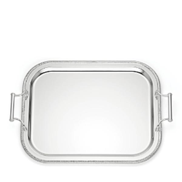 Picture of Reed & Barton 896102 R & B Rectangle Silverplate Tray with Handles