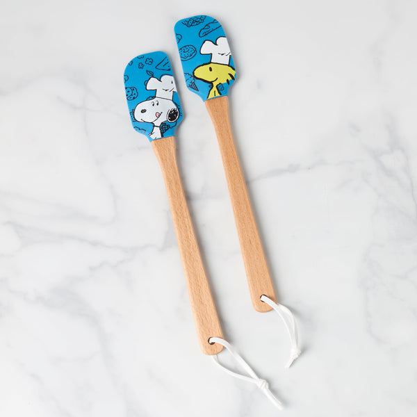 897689 Chef Snoopy Spatulas, Blue - Set of 2