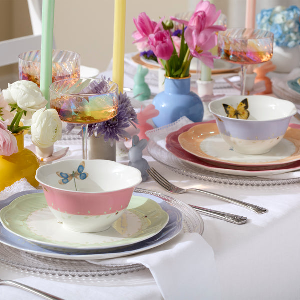 897801 Butterfly Meadow Colors Dinnerware Set - 18 Piece