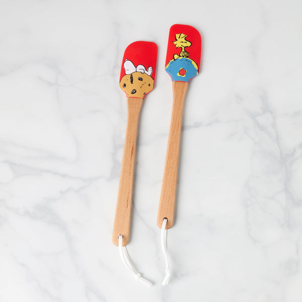 898262 Chef Snoopy Red Spatulas - Set of 2