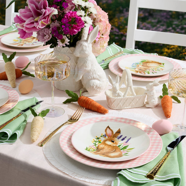 897155 Bunny Accent Plates - Set of 4