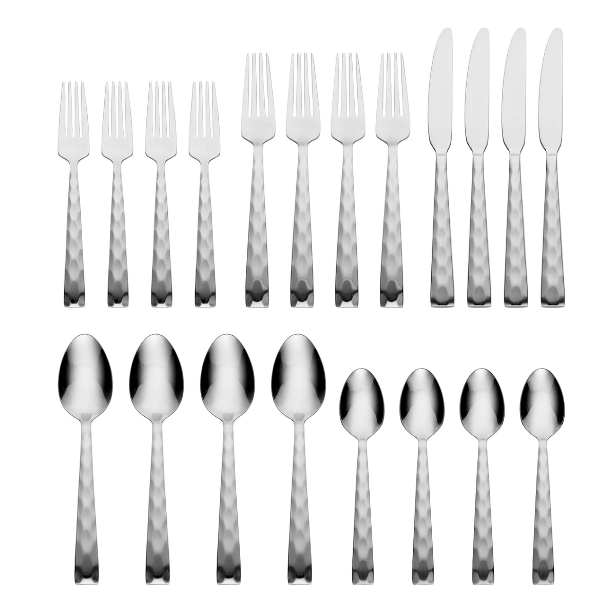 Picture of Hampton Forge 167B0202JS Carnival 18-0 Stainless Steel Flatware Set, 20 Piece