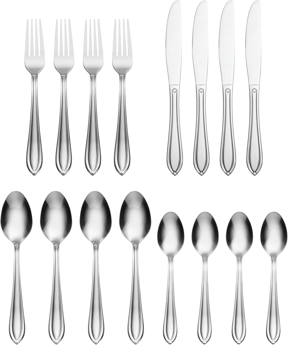 Picture of Hampton Forge 146A016HSN Metallic Ginger Mirror Flatware Set, 16 Piece
