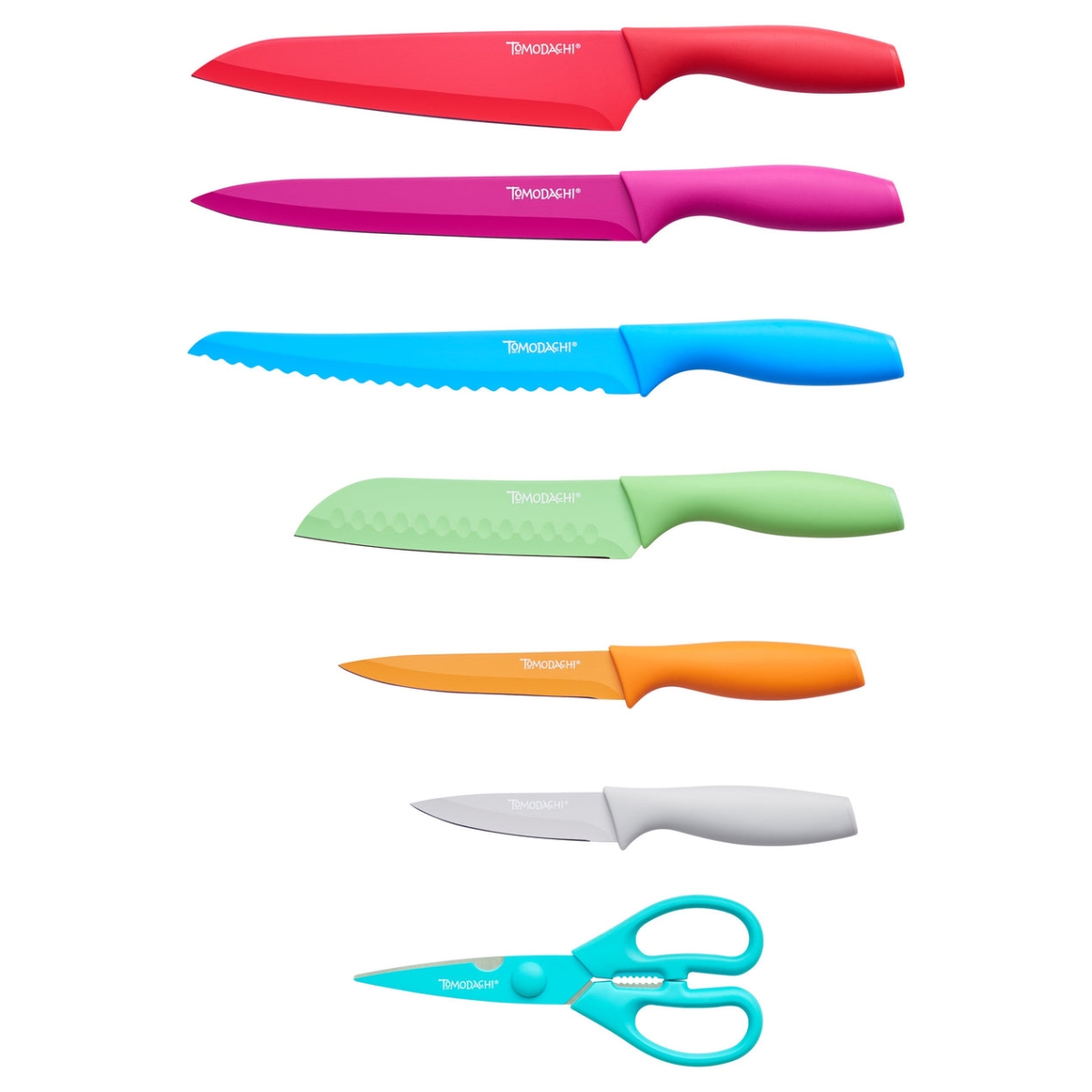 Picture of Hampton Forge HMC01A87SF Jewel Tones Cutlery Knife Set, 13 Piece