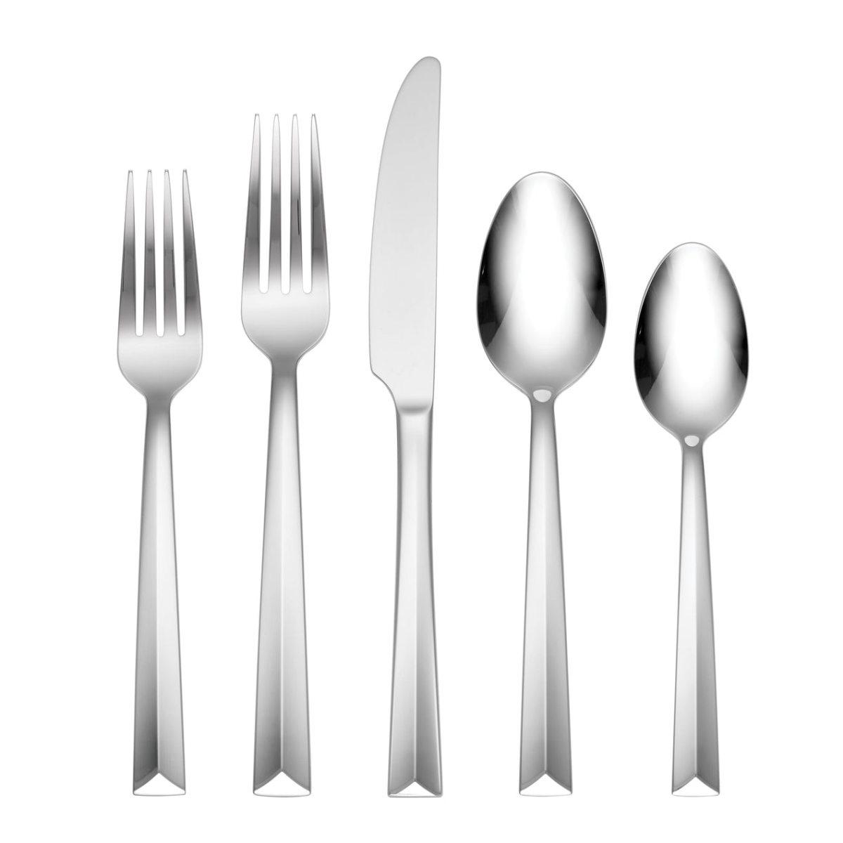 Picture of Hampton Forge 894317 Moxie 18-0 Stainless Steel Flatware Set, 20 Piece