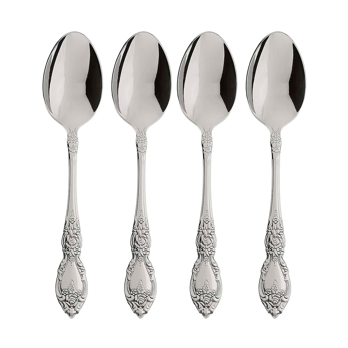 2285004E Wordsworth Flatware Teaspoons, Set of 4
