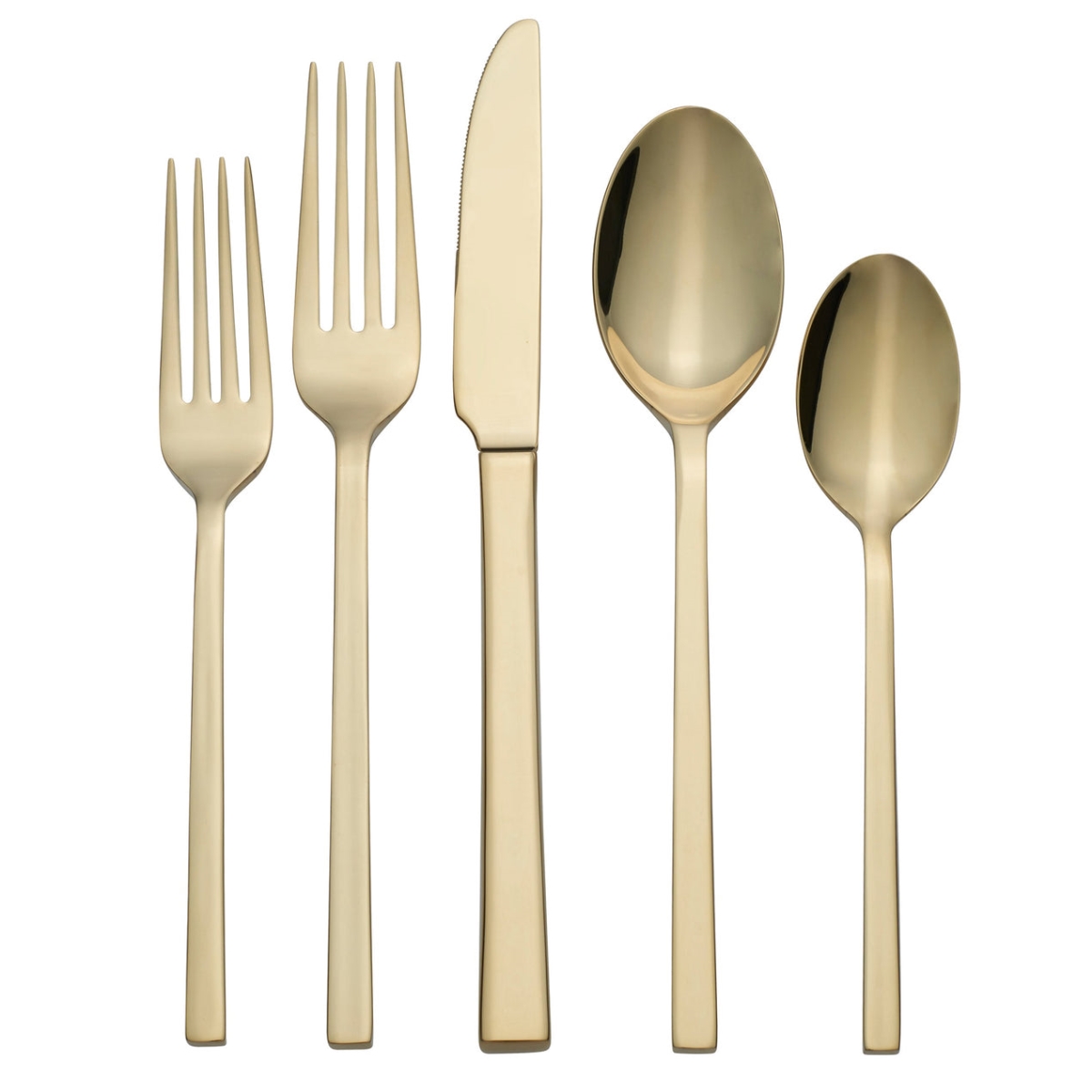 Picture of Oneida B1018020AL21 Allay Champagne Flatware Set, 20 Piece