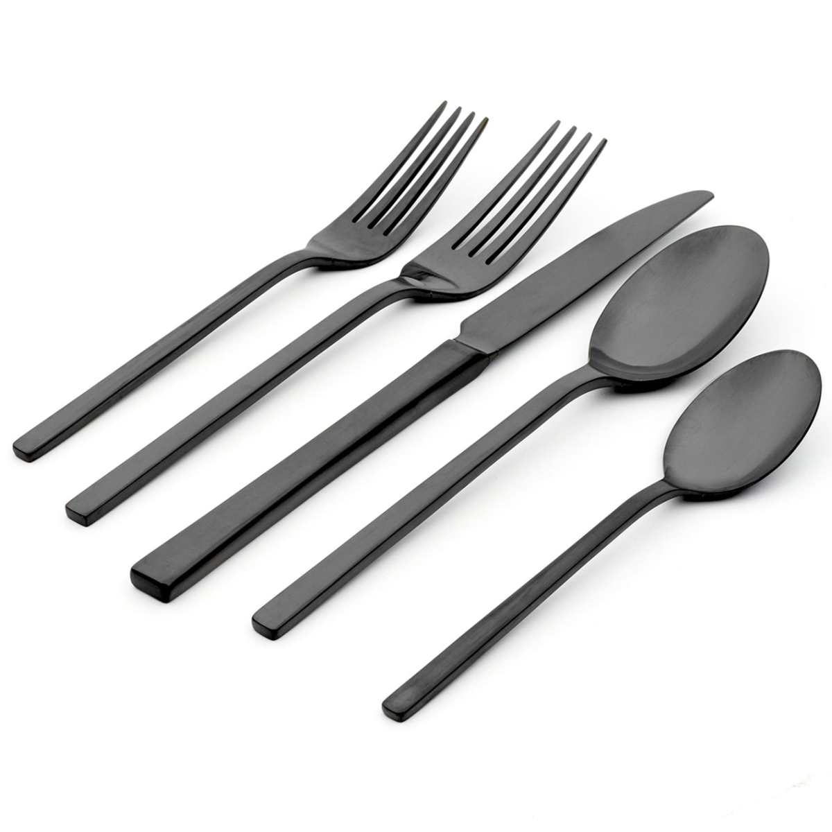Picture of Oneida B1017020AL21 Allay Midnight Flatware Set, 20 Piece