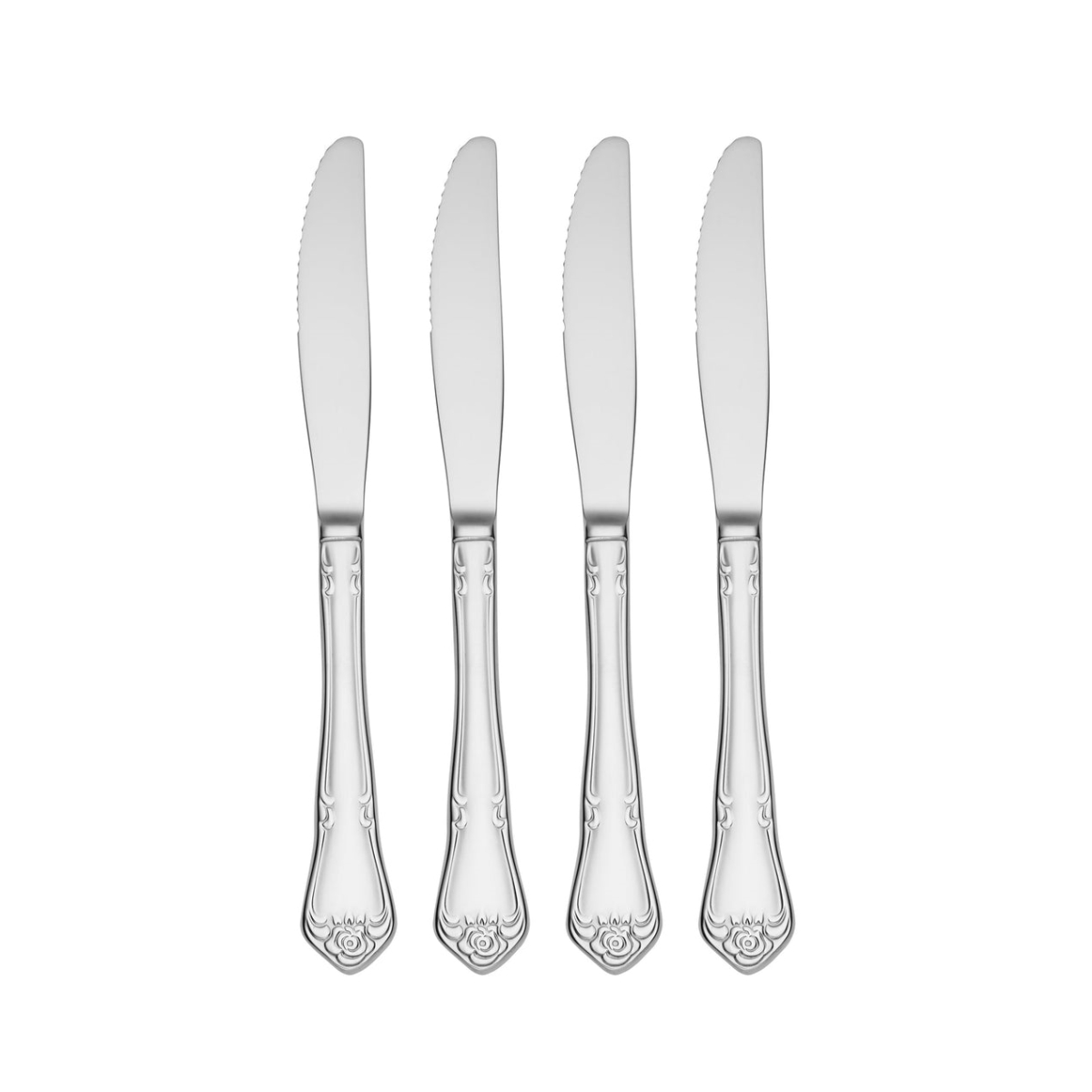 Picture of Oneida B552004B True Rose Flatware Dinner Knives, Set of 4
