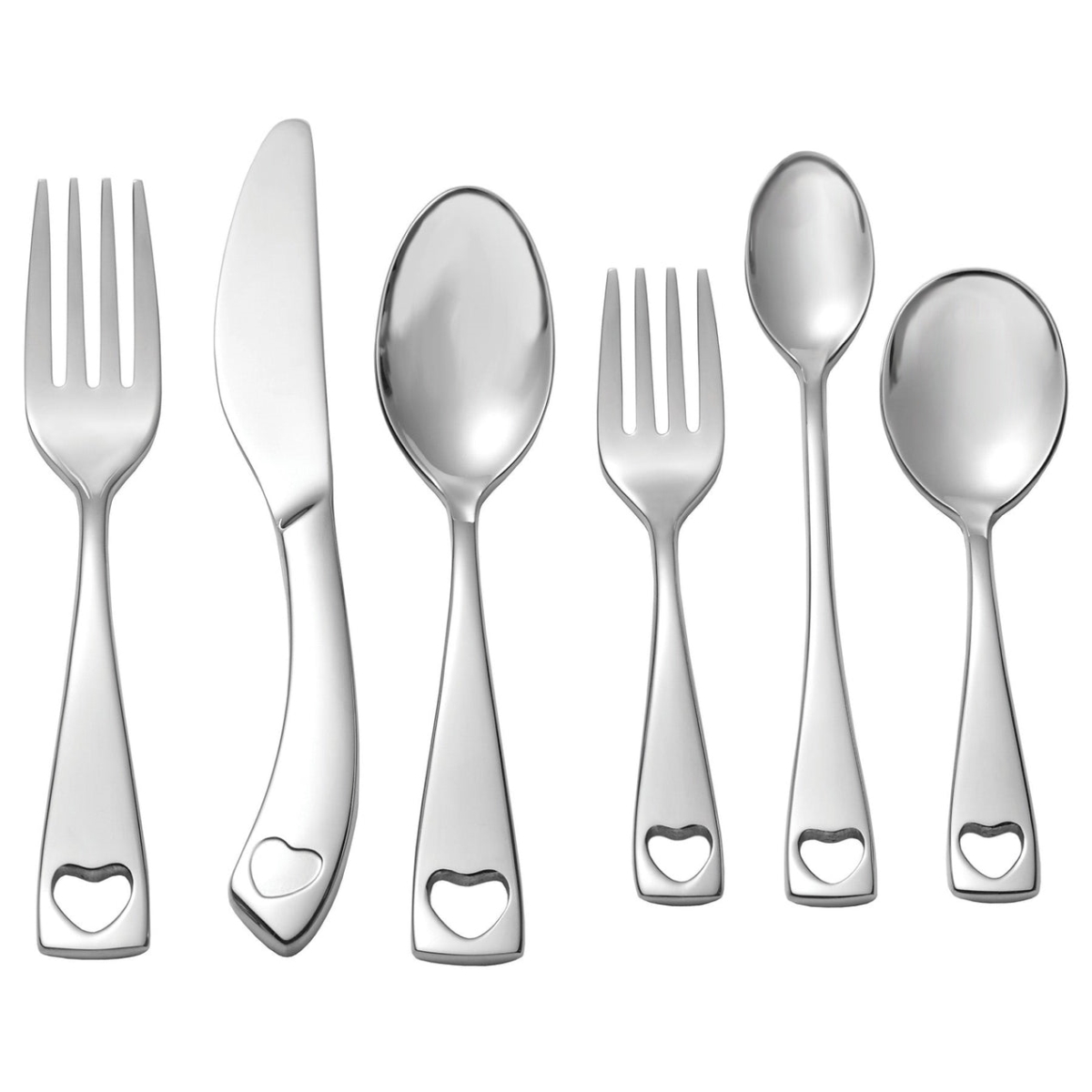 Picture of Oneida F062006AL20 Little Love Flatware Progress Set, 6 Piece
