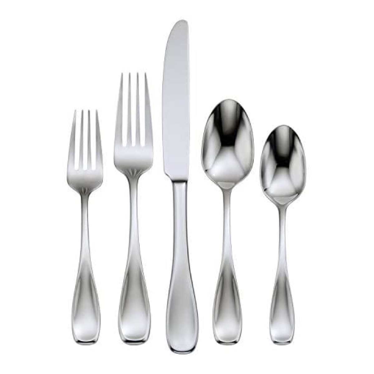 Picture of Oneida H221045AL20 Brushed Satin Voss Flatware Set, 45 Piece