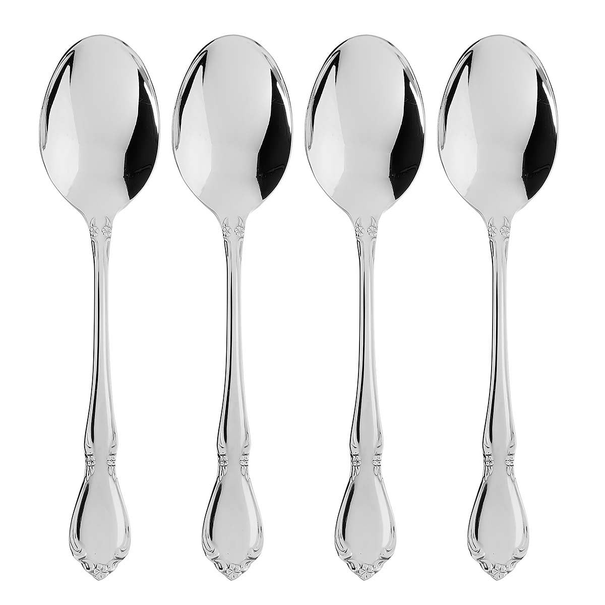 Picture of Oneida 2610004C Chateau Flatware Dinner Spoons, Set of 4